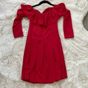 Off the shoulder dress